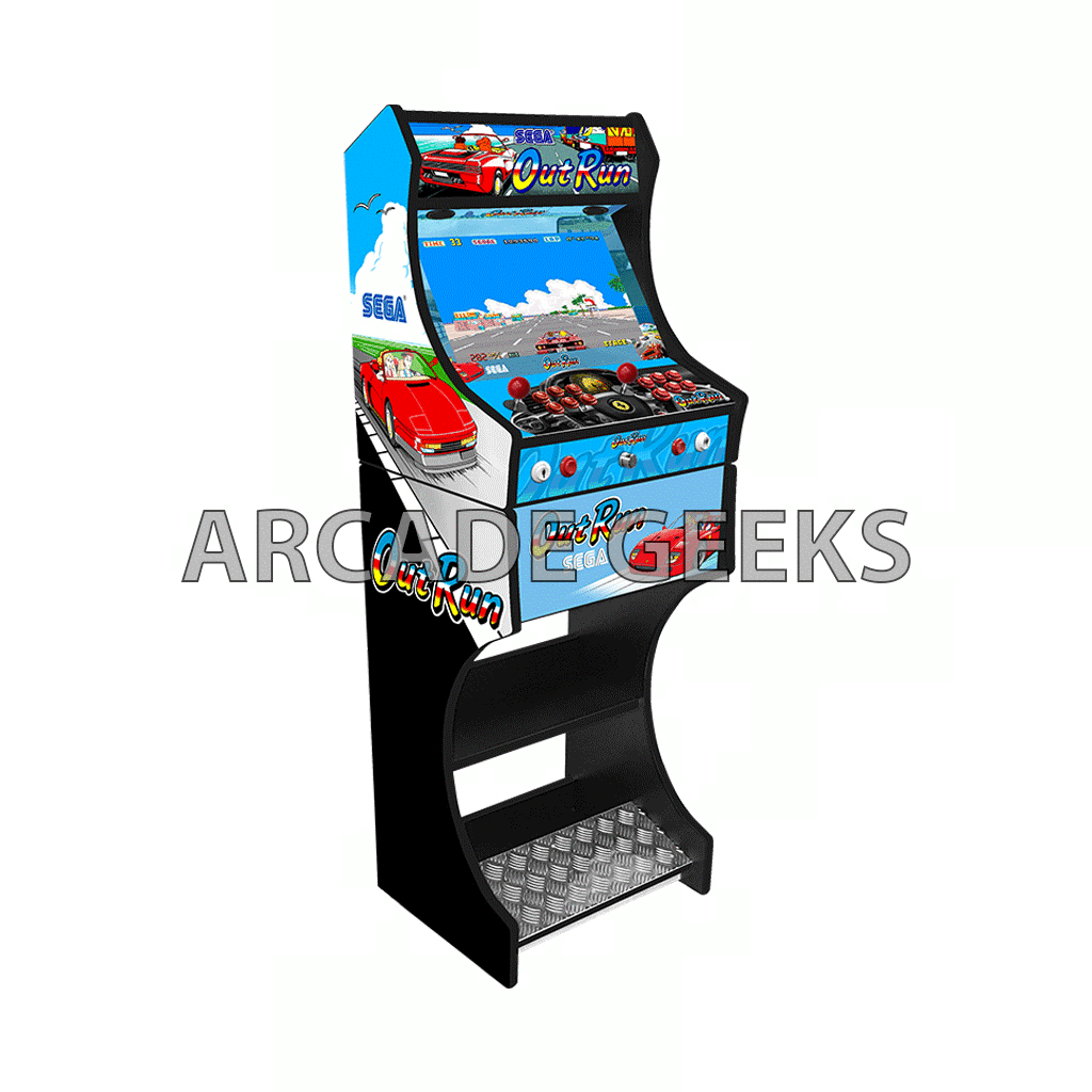2 Player Arcade Machine - Outrun v1 Arcade Machine